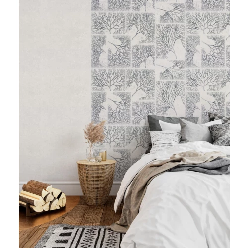 Обои флизелиновые Palitra Life Altai серый PL72266-14 1,06х10,05 м