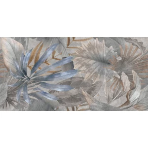 Керамогранит Delacora Bahamas Floristry Dark матовый граниль бежевый D120240G 120х60 см