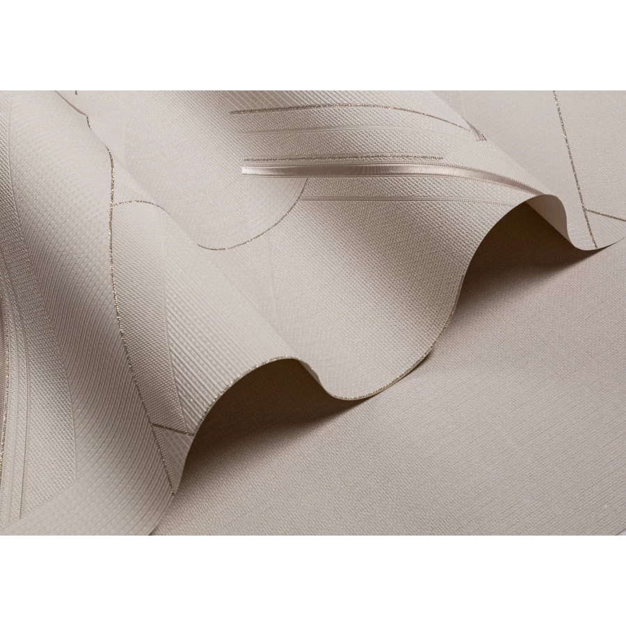 Обои флизелиновые Palitra Life Outline бежевые PL72418-28 1,06х10,05 м