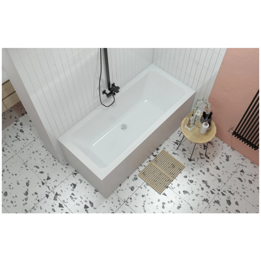 Акриловая ванна Lavinia Boho Pure S1-37100075 универсальная (комплект 2 в 1) 170x75 см