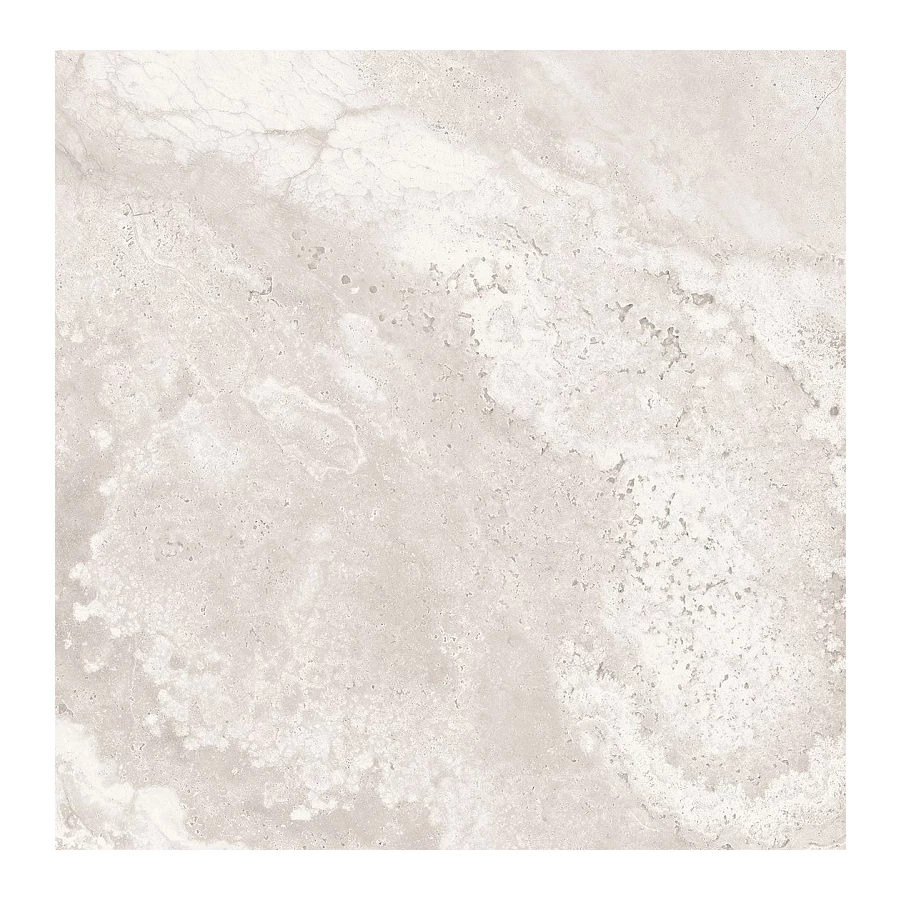 Керамогранит Granoland Richmond Travertine Ash матовый светло-серый 60х60 см