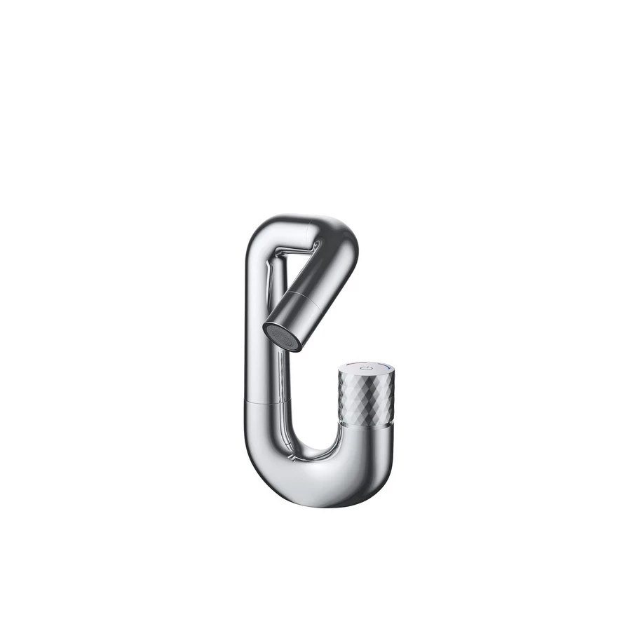 Смеситель для умывальника Iddis Twist с управлением Push Control TWISBBTi01