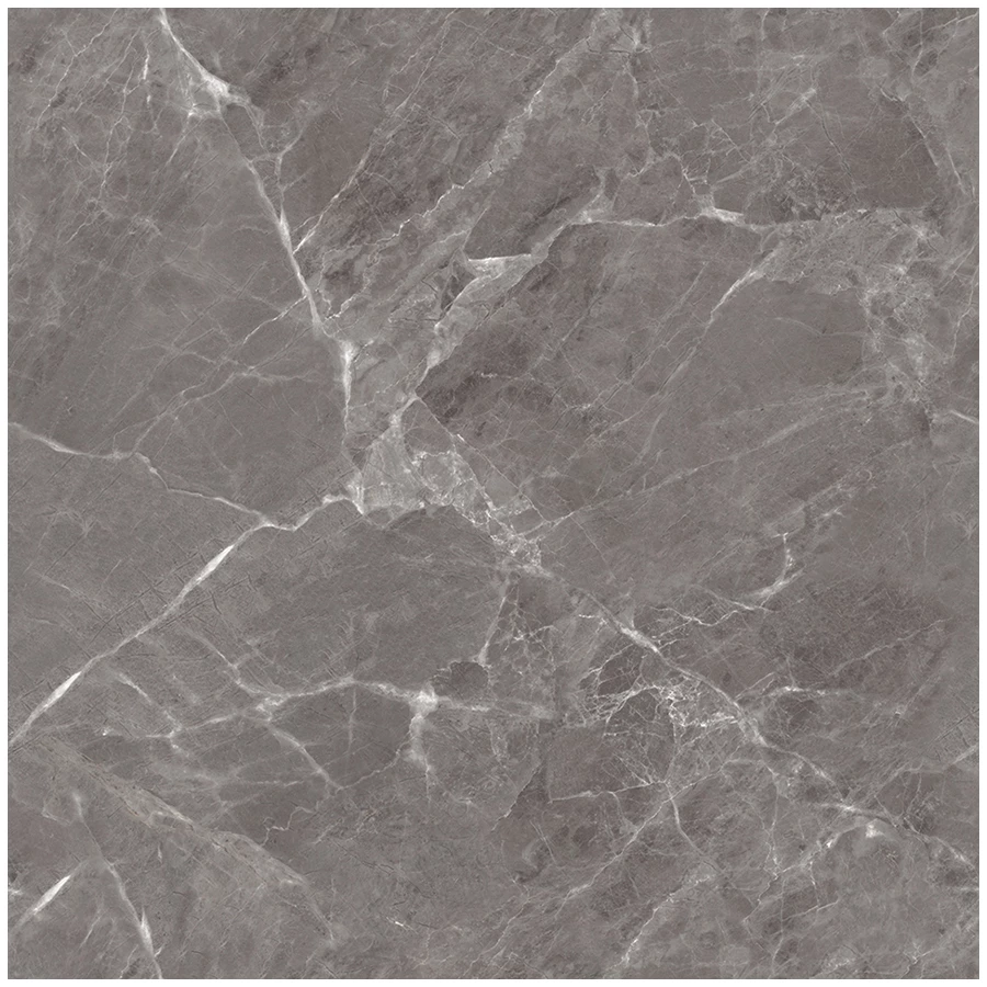 Керамогранит Ceradim Mramor Chic Grey темно-сеый Полированный 60х60 см