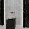 Мозаика Orro Mosaic Стоне Неро Марквина 15х15 матовая черная 30,5х30,5 см