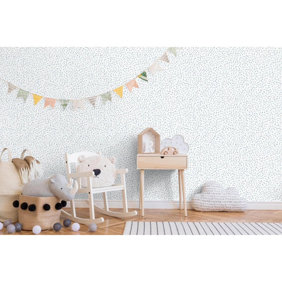 Обои флизелиновые Ugepa My Kingdom белые синие L99301 0,53х10,05 м