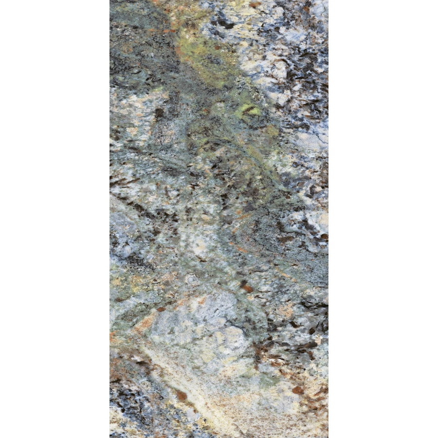 Керамогранит Global Tile Medusa Мультиколор глянцевый голубой GT120609100PGR 120х60 см