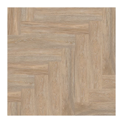 Кварцвиниловая плитка SPC Creto EcoParquet Английская елка Дуб натуральный Beige бежевая CR66202 43 класс 4 мм