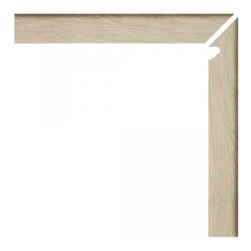 Ступень из керамогранита Ape Ceramica Oregon Zanquin Fior Dcha Haya матовая бежевая A031921 60х8 см