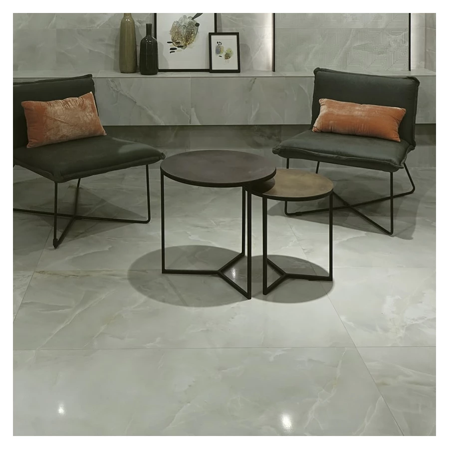 Керамогранит Azteca Onyx Pav. Lux light green 30 120х60 см