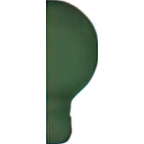 Плитка настенная Cevica Plus Corner Torelo Esmeralda глянцевая зеленая CV62755 5х3 см