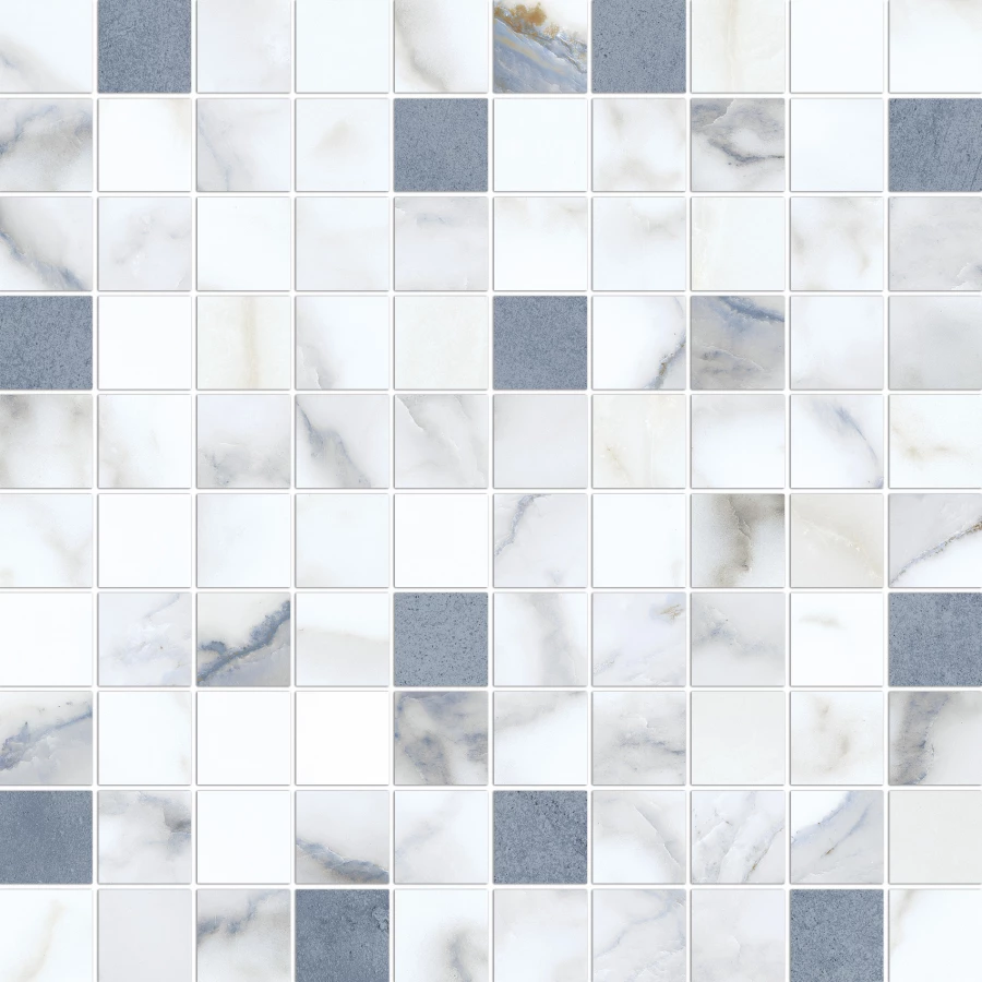 Мозаика универсальная Meissen Keramik  Flow многоцветная 16923 28,8x28,8 см