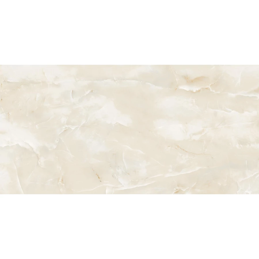 Керамический гранит Kerranova Onice Milky Lapp K-95/LR 120х60x1 см