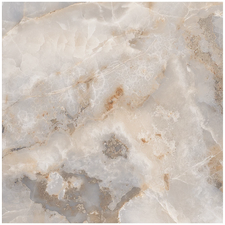 Керамогранит Ceradim Onyx Magic Brown серо коричневый Полированный 60х60 см