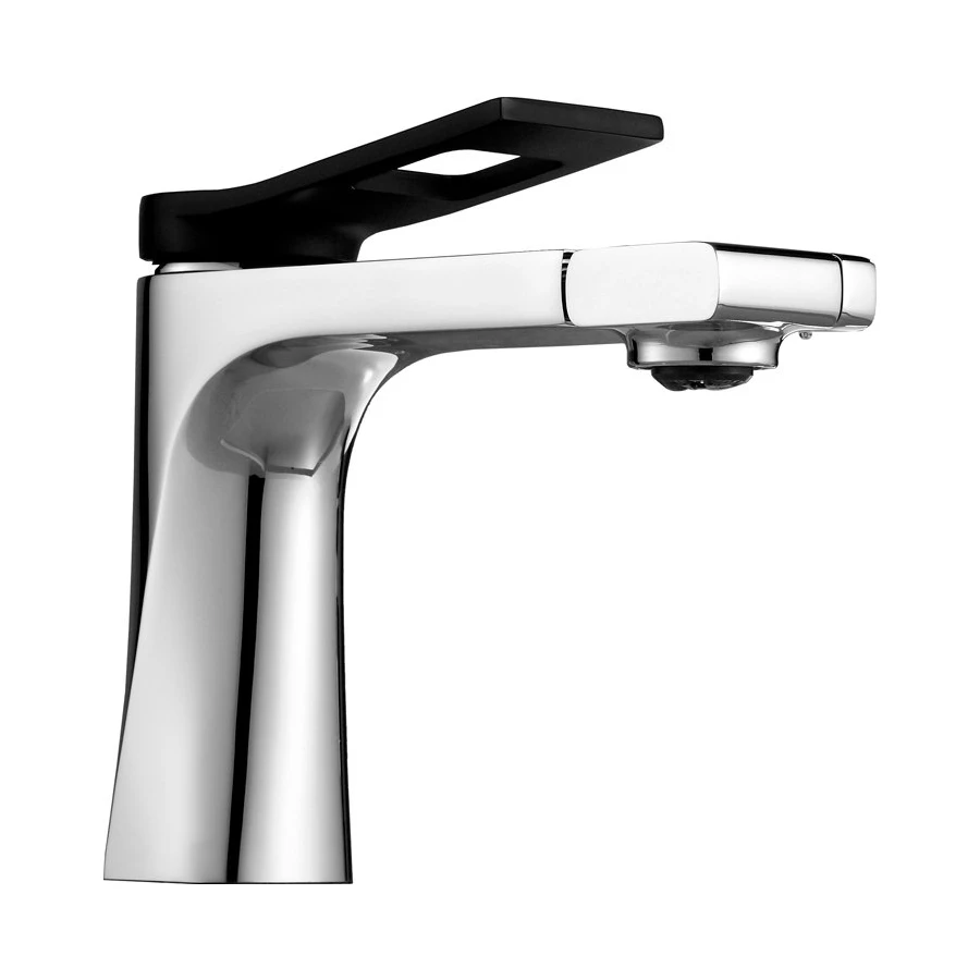 Смеситель для раковин Bronze de Luxe Element EL02XCB хром черный