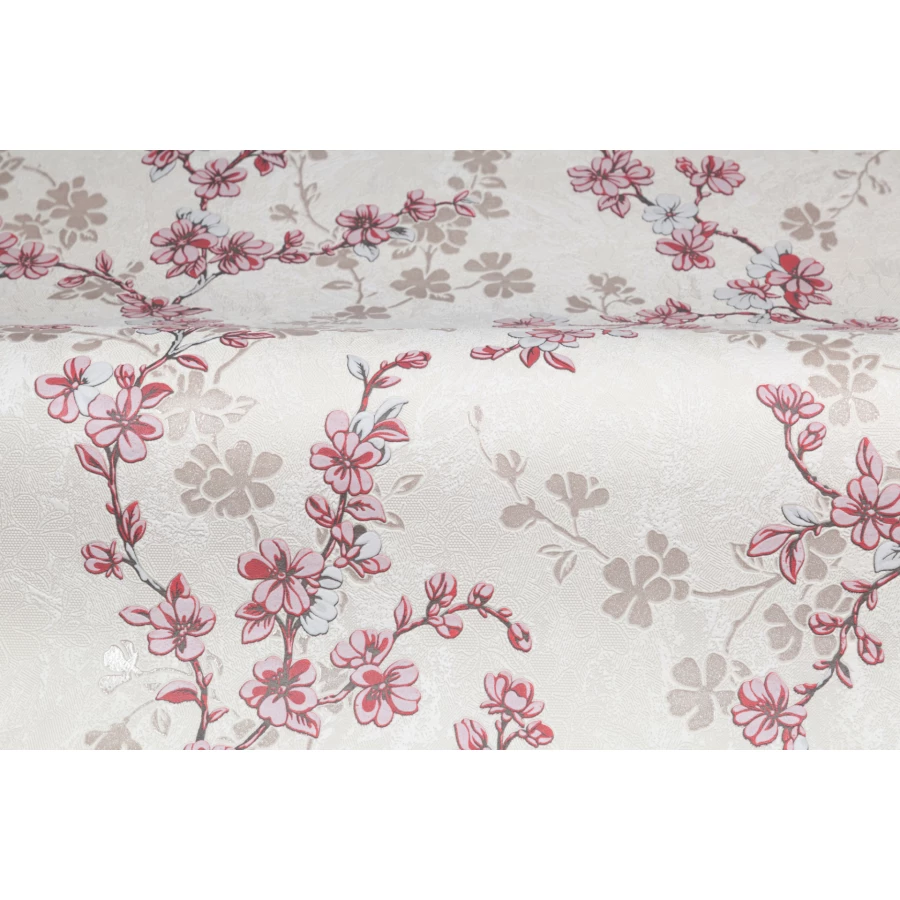 Обои флизелиновые Palitra Home Alba HomeColor красные HC31197-25 1,06х10,05 м