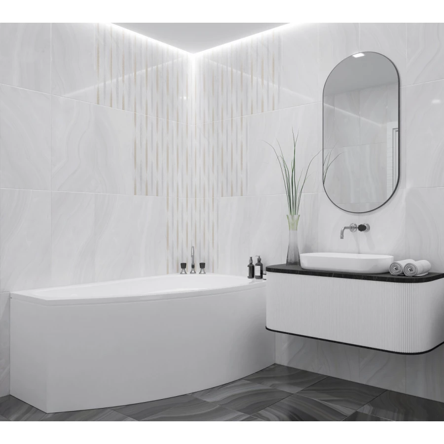 Плитка настенная Azori Acate Light 00-00108397 63х31,5 см