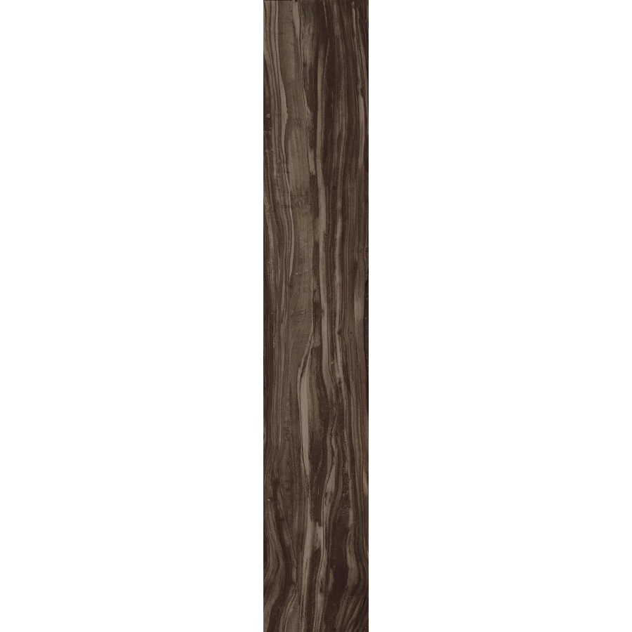 Керамогранит Creanza Pearsian Wood Charcoal Carving темно-коричневый CW-CR01-B 120х20 см