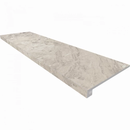 Комплект Estima Oceanmist Ступень OM01 33x120 неполированный прямоугольный бортик без насечек Подступенок 14,5x120 69390