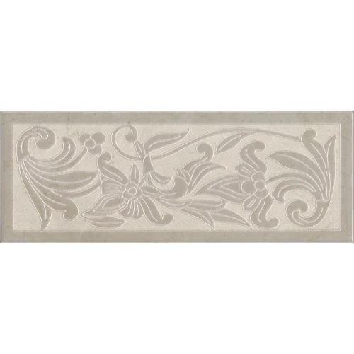 Декор Kerama Marazzi Монсанту 4 глянцевый светло-бежевый HGD/A505/15145 40х15 см