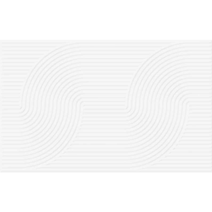 Плитка настенная Шахтинская плитка Спин низ 04 глянцевая белая 010100001570 40х25 см