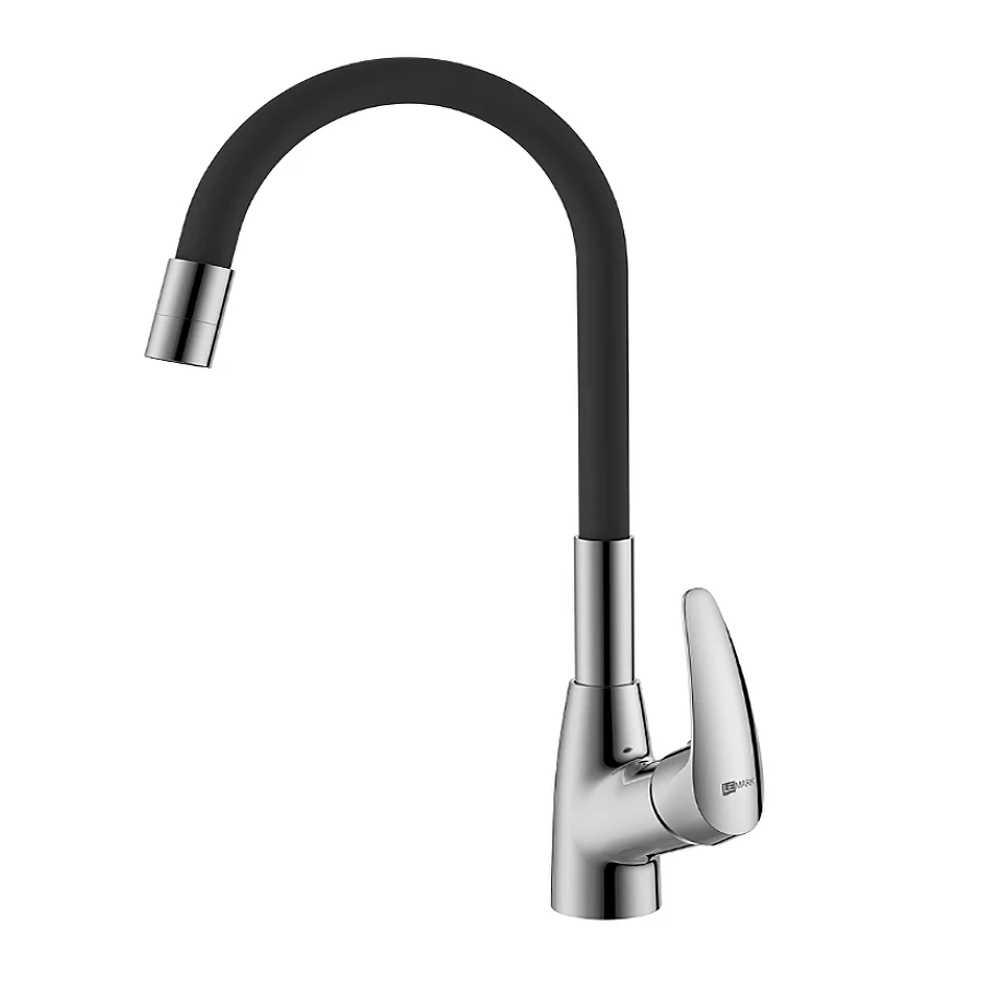 Смеситель для кухни Lemark Linara LM0415C-Black