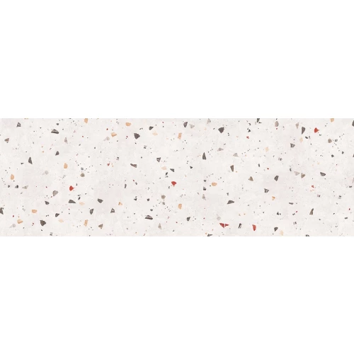 Керамогранит Motto 15mm Terrazzo White Digi Matt матовый белый N100133 240х80 см