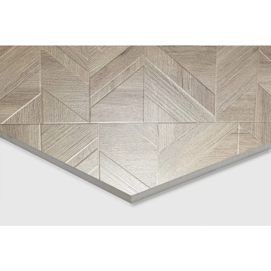 Керамогранит Arcadia Ceramica Rockwood Crema 3D-эффект матовый кремовый RT7012-P 120х60 см