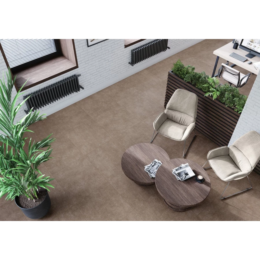 Керамогранит матовый ALMA Ceramica Berlin 1,44 кв.м. 0,85GFU60120BLN70R 120х60х0,85 см