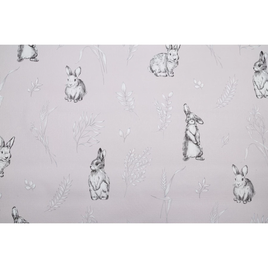 Обои флизелиновые VOG Collection Funny Bunny розовые VV72059-55 1,06х10,05 м