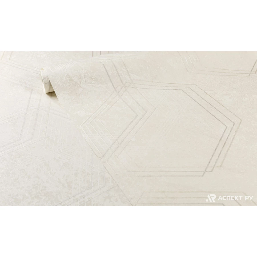 Обои флизелиновые Аспект Торонто белые 70648-12 1,06х10,05 м