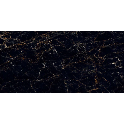 Керамогранит Laparet Nirvana Black черный Полированный 120х60 см