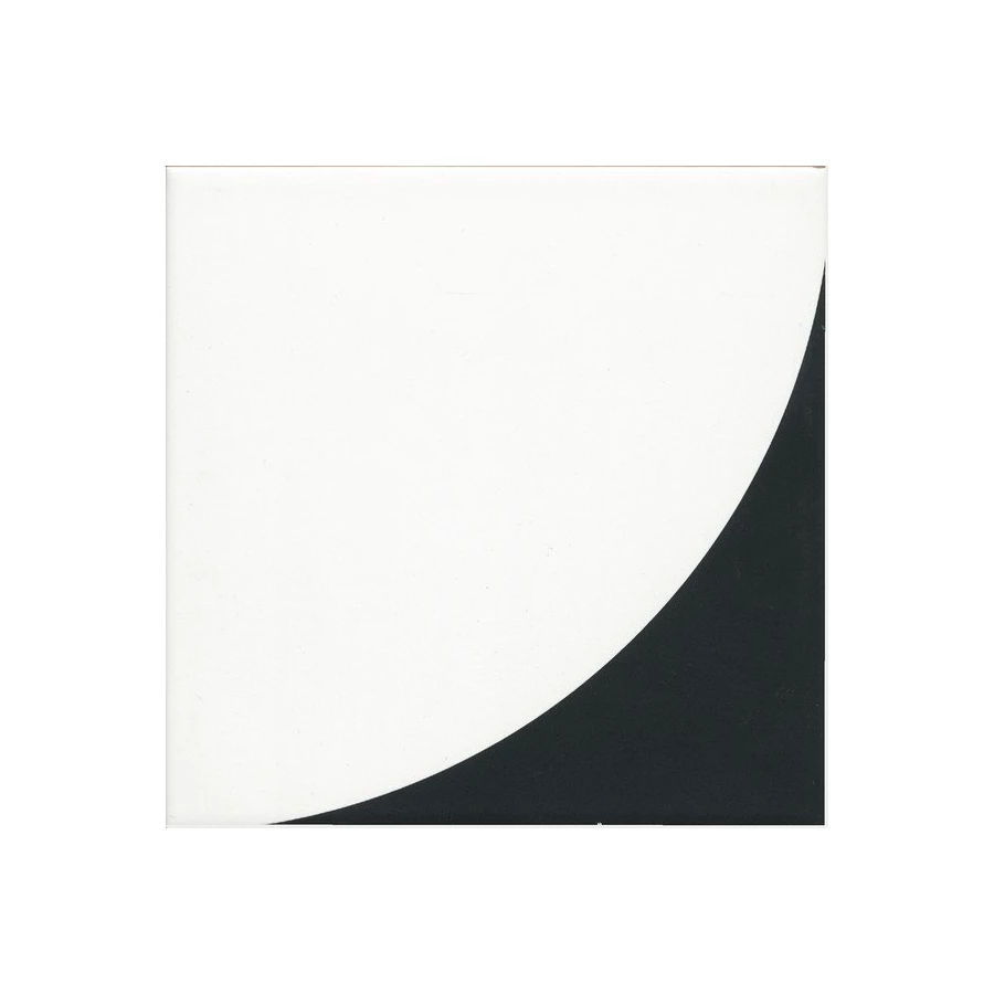 Декор Kerama Marazzi Теорема 3 черно-белый AZ\A010\5009 20x20 см