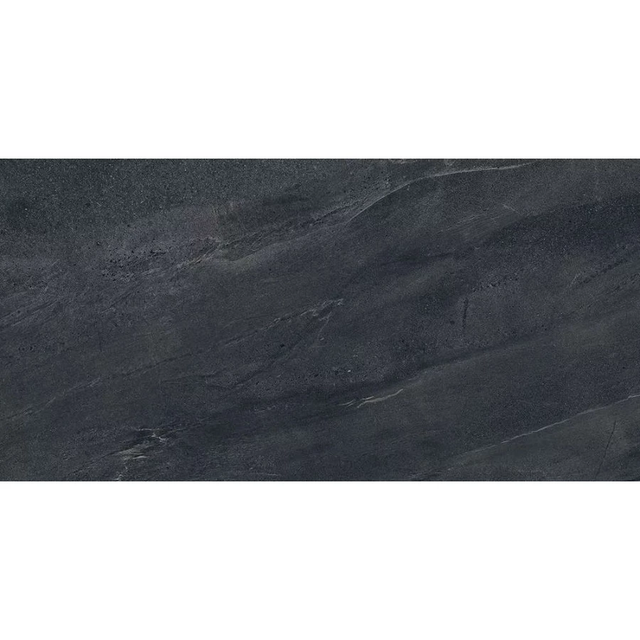 Керамогранит Geotiles Lavica Mica матовый черный 120х60 см