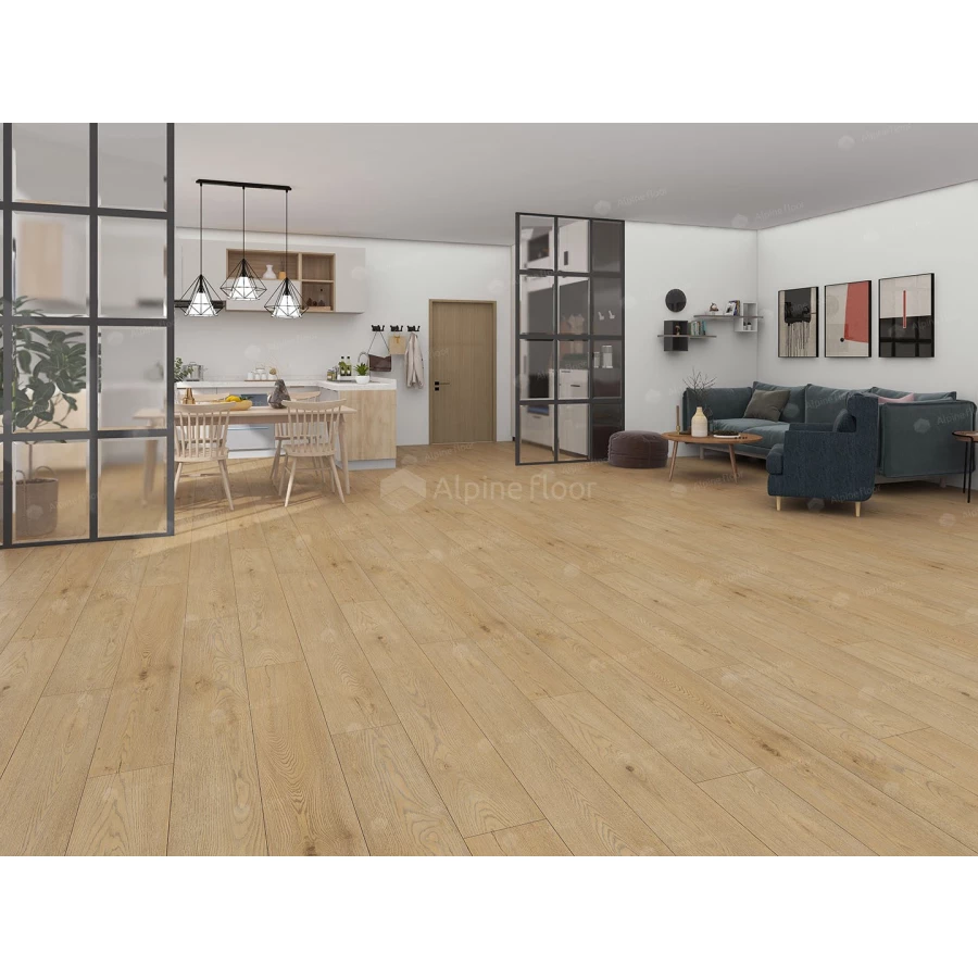 Плитка каменно-полимерная Alpine Floor Premium XL Дуб Вега ABA ECO 7-29 43 класс 8 мм 2.4732 кв.м 180х22.9 см