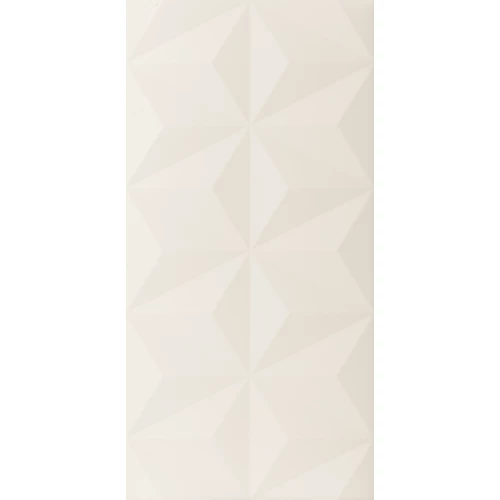 Плитка настенная Marca Corona 4D Diamond White Matt D728 80х40 см