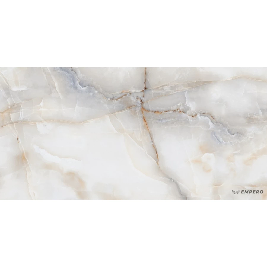 Керамогранит Empero Velure Engraving Royal Onyx гравированный матовый серо-бежевый 01-00011081 120х60 см