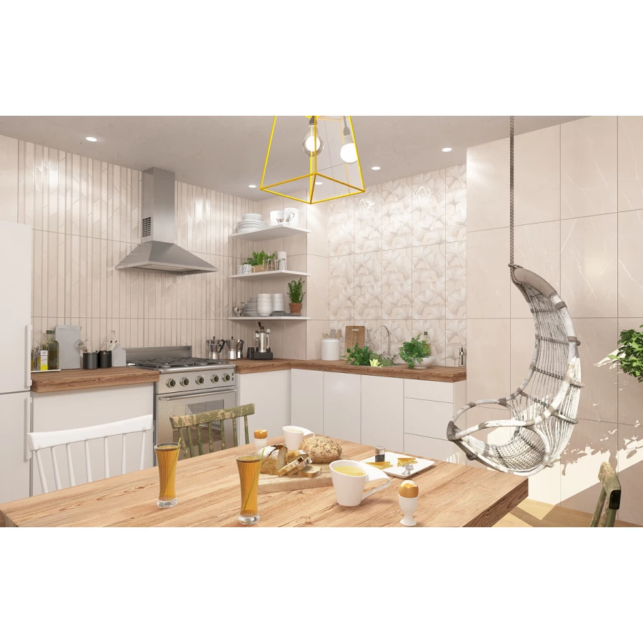 Керамическая плитка Kerlife Pulpis Beige 49 бежевая 63х31,5 см