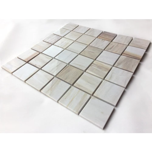 Мозаика из натурального камня LeeDo Ceramica Nuvola Rosato POL белый 30,5x30,5 см