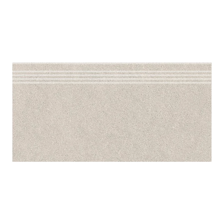 Ступень Kerama Marazzi Джиминьяно серый светлый матовый обрезной DD253920R\GR 60х30 см