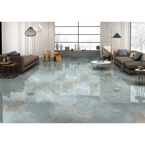 Керамогранит Maimoon Ceramica HG Glossy Opera Onyx Sky HGGF00004 160х80 см