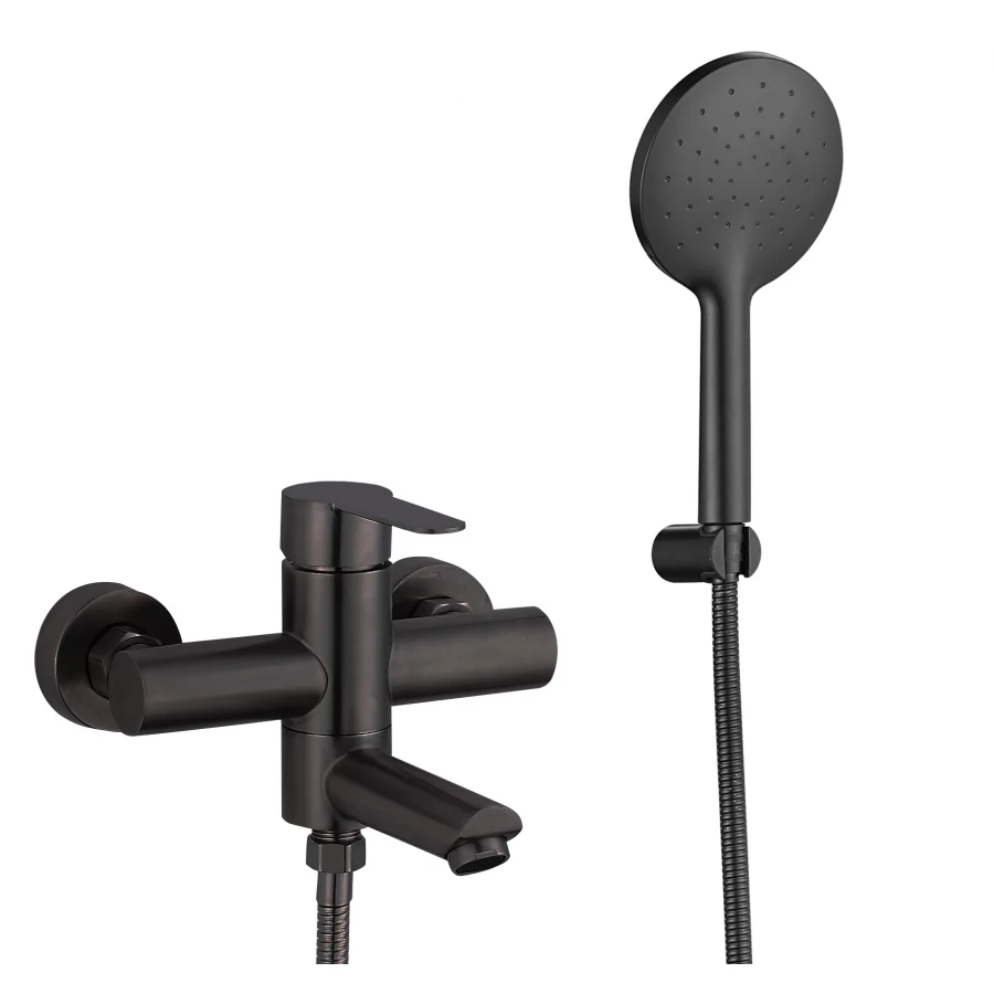 Смеситель для ванны Fmark FS8304H черный