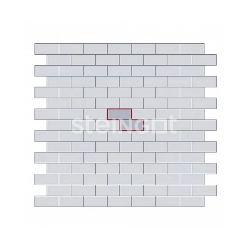 Тротуарная плитка Steingot Брусчатка Коричневая (верхний прокрас) 20*10*6 см