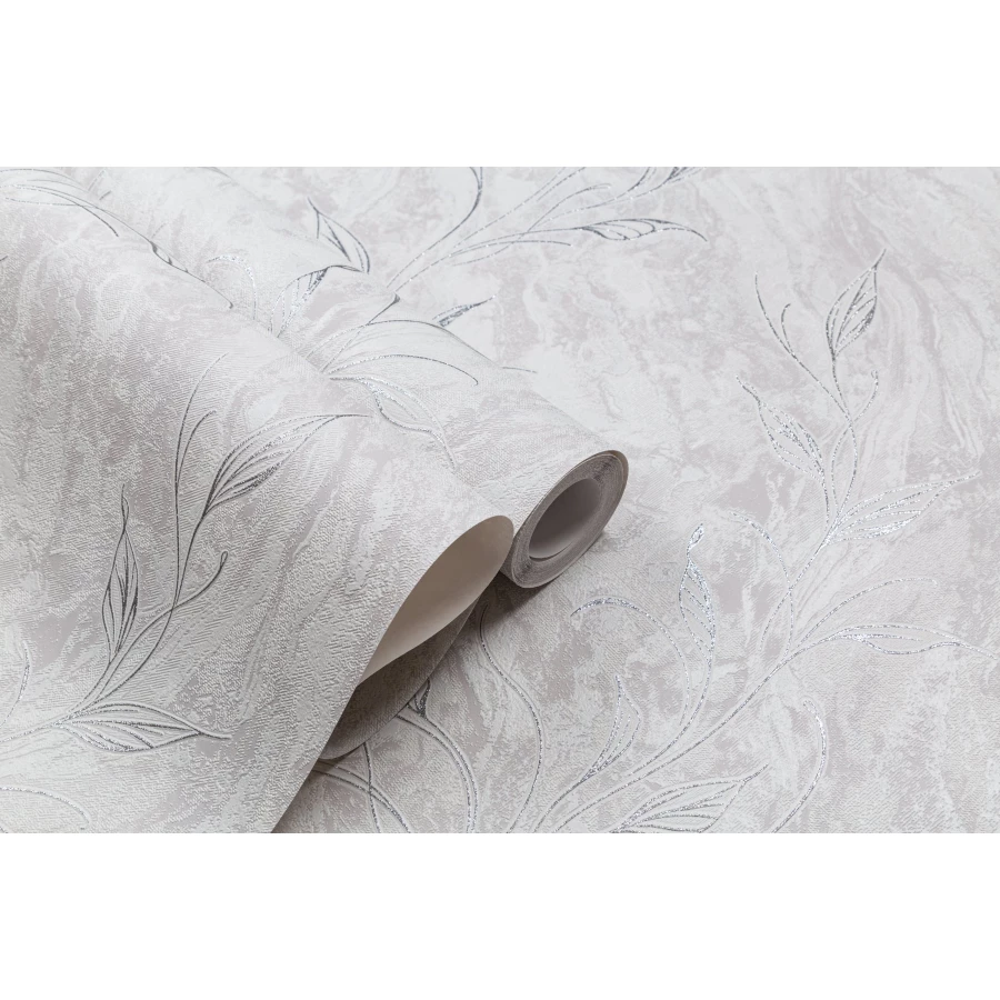 Обои бумажные Palitra Home Protect-Gracia серые HC11063-24a 0,53х10,05 м