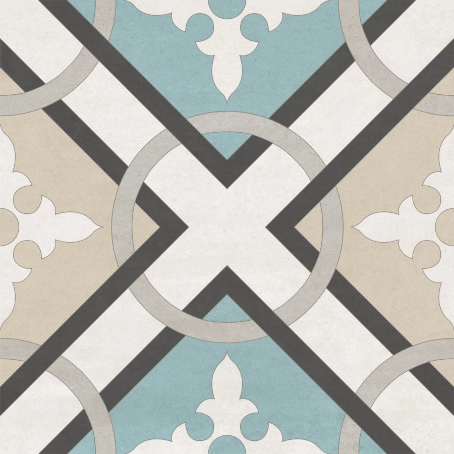 Керамогранит New Trend Design Art Melody матовый многоцветный GP2020DGA15 20х20 см