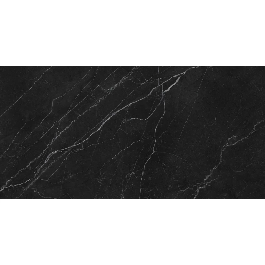 Керамогранит Opera Nero матовый карвинг чёрный LP6012G0201R 119,1х59,5 см