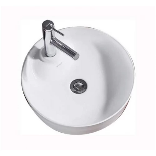 Накладная раковина Bravat Affability C22239W-1-ENG 44х44 см