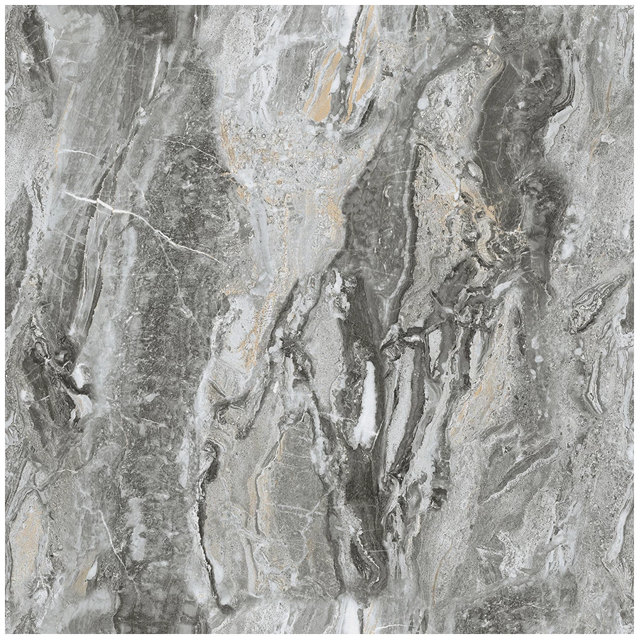 Керамогранит Ceradim Ocean Awesome Grey серый Полированный 60х60 см