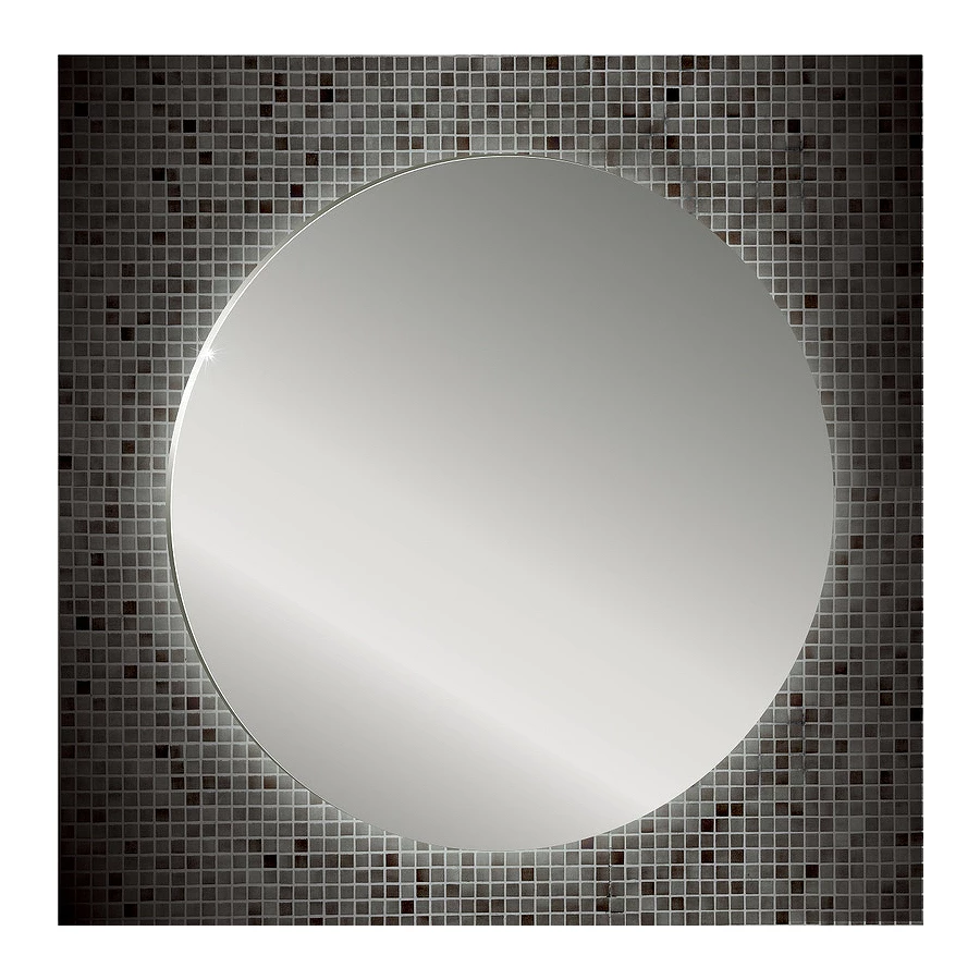 Зеркало AZARIO Плаза c подсветкой и диммером сенсорный выключатель ФР-1537 d65 см