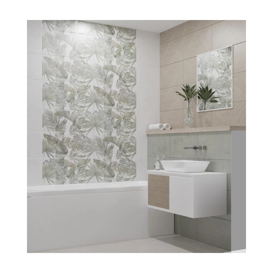 Плитка настенная Azori Fortezza Erba 00-00108412 63х31,5 см