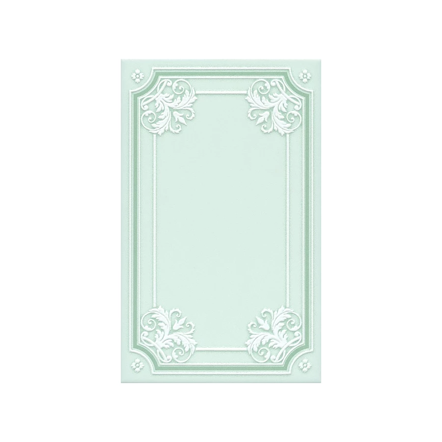 Декор Kerama Marazzi Петергоф зелёный STG\D560\6307 40х25 см